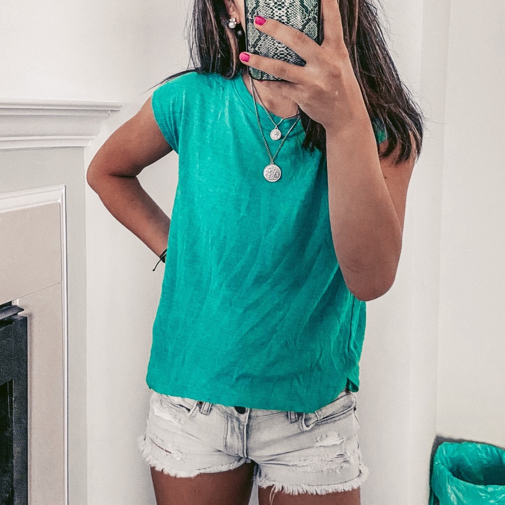 Old Navy Teal T-shirt